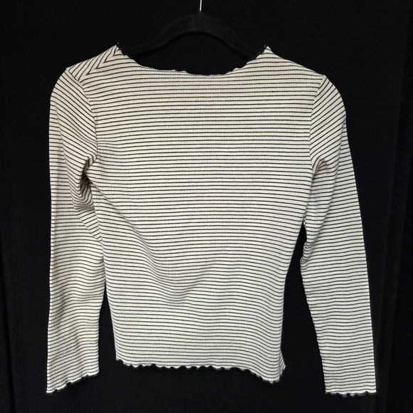 Dazy Striped Top Size Medium 90s - Picture 5 of 7